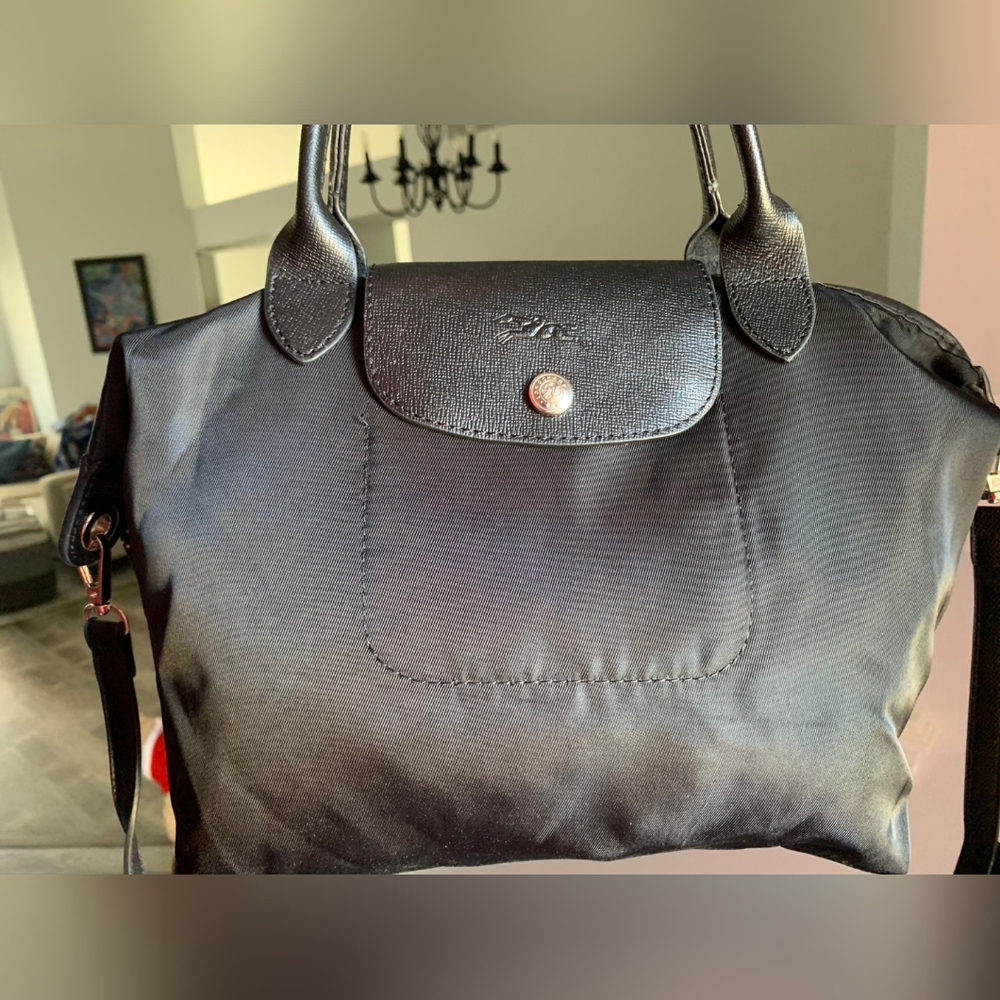 Longchamp Black Crossbody Bag